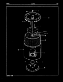 TUB (ORIG. REV. A) Diagram and Parts List for LWL202H  Amana Washer