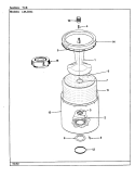 TUB (REV. J - N) Diagram and Parts List for LWL203HC  Amana Washer