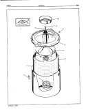 TUB (ORIG. REV. A) Diagram and Parts List for LWJ206W  Norge Washer