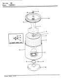 TUB (REV. E) Diagram and Parts List for TLWM202IIA  Norge Washer