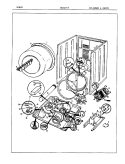 CYCLINDER & DRIVE (REV.A - C) Diagram and Parts List for DEJ208W  Norge Dryer