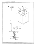 WATER CARRYING (REV. F - K) Diagram and Parts List for NAW2030W  Maytag Washer