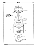 TUB (REV. E) Diagram and Parts List for NAW2030W  Maytag Washer