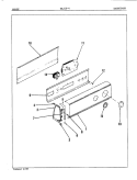 Part Location Diagram of 53-0601 Whirlpool TIMER MOTOR