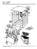 Part Location Diagram of 53-0160-25 Whirlpool Cabinet asm