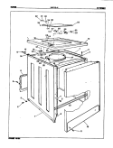 EXTERIOR (ORIG. REV. A) Diagram and Parts List for LWK206W  Norge Washer