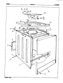 EXTERIOR (ORIG. REV. A) Diagram and Parts List for LWK208W  Norge Washer