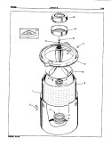 TUB (ORIG. REV. A) Diagram and Parts List for LWK208W  Norge Washer