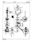 TRANSMISSION (ORIG. REV. A) Diagram and Parts List for LWK208W  Norge Washer