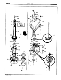 TRANSMISSION (ORIG. REV. A) Diagram and Parts List for LWK202AC  Norge Washer