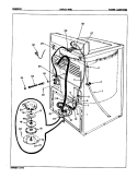 WATER CARRYING (ORIG. REV. A) Diagram and Parts List for LWK206NC  Norge Washer
