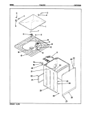 EXTERIOR Diagram and Parts List for TLWL202W  Norge Washer