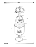 TUB Diagram and Parts List for TLWL202W  Norge Washer