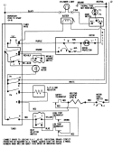 WIRING INFORMATION (YE208KV) Diagram and Parts List for YE208KV  Magic Chef Dryer
