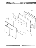 Part Location Diagram of 3601F029-51 Whirlpool BAFFLE