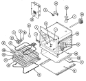 Part Location Diagram of 8028P004-60 Whirlpool NLABOX, BREAKER