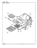 OVEN Diagram and Parts List for N3878VRV  Norge Range