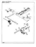 CONTROL SYSTEM (N3121XRx) Diagram and Parts List for N3121XRW  Norge Range