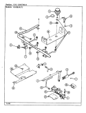 GAS CONTROLS Diagram and Parts List for N3438SRW  Norge Range