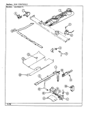 GAS CONTROLS Diagram and Parts List for N3472SRW  Norge Range