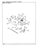 INTERNAL CONTROLS Diagram and Parts List for NGA3M8TKS  Norge Range