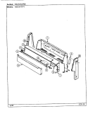 CONTROL PANEL Diagram and Parts List for N3121XTA  Norge Range