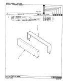 CONTROL PANEL Diagram and Parts List for NEW2H0  Norge Range