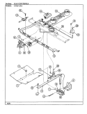 GAS CONTROLS Diagram and Parts List for UNGA3G1  Norge Range