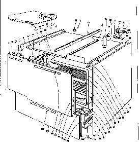 Part Location Diagram of 36303 Maytag Insulation liner