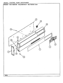 CONTROL PANEL Diagram and Parts List for NGA6H2KLW  Norge Wall Oven