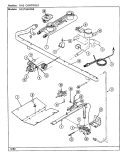 GAS CONTROLS (NGx6H2GW) Diagram and Parts List for NGA6H2GW  Norge Range
