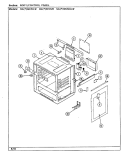 BODY Diagram and Parts List for NGA6H2KLW  Norge Wall Oven