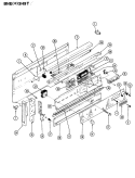 Part Location Diagram of 4005F186-80 Whirlpool COVER, SENSOR PROBE