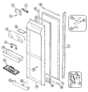 Part Location Diagram of 69795-1 Whirlpool DISCONTINUED