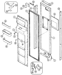 Part Location Diagram of 61001164 Whirlpool DISCONTINUED