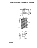 UNIT COMPARTMENT & SYSTEM Diagram and Parts List for RA14GN-1P  Magic Chef Refrigerator
