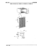 UNIT COMPARTMENT & SYSTEM Diagram and Parts List for RA14GN-1ML  Magic Chef Refrigerator