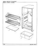 SHELVES & ACCESSORIES Diagram and Parts List for CNT15W3A CC13B Crosley Refrigerator