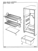 SHELVES & ACCESSORIES Diagram and Parts List for CT15X4A DC15B Crosley Refrigerator