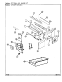 OPTIONAL ICE MAKER KIT Diagram and Parts List for CT17X7W DC37A Crosley Refrigerator