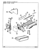 OPTIONAL ICE MAKER KIT Diagram and Parts List for CT17X4A DC34A Crosley Refrigerator
