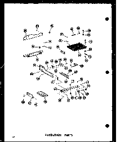 Condensor Parts Diagram and Parts List for SDI22N-P60201-65W  Amana Refrigerator
