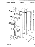 Part Location Diagram of 69608-1 Whirlpool SHELF, PICK-OFF