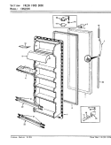 Part Location Diagram of 66184-147 Whirlpool USE WPL 66184-470