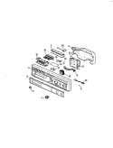 Part Location Diagram of 2275-0006 Whirlpool Cover, pushbutton swi