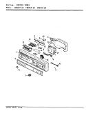Part Location Diagram of 2275-0007 Whirlpool COVER, SWITCH