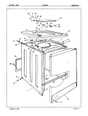 Part Location Diagram of 35-0663 Whirlpool CABT BRACE