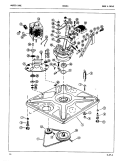 Part Location Diagram of 33-9569 Whirlpool TUB BRACE