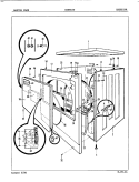 Part Location Diagram of 53-0332 Whirlpool MOTOR SWIT