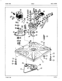 BASE & DRIVE (ORIG. REV. A - B) Diagram and Parts List for CW18C3W  Crosley Washer